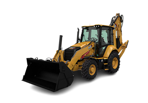 CAT 440 Backhoe Loader with 101-200 HP Range & Has Backhoe Loader Type